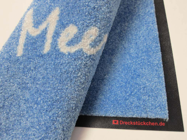 Material einer Dreckstückchen wash&go Matte
